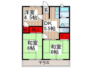 パナヒカリBの物件間取画像